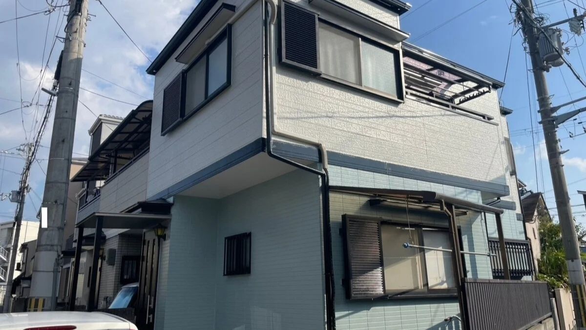 豊中市で選ばれている外壁色ランキング2位「グレー」