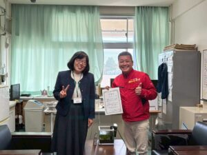 緑台小学校で感じた“専門職としての原点！